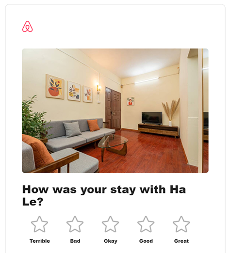 Airbnb feedback